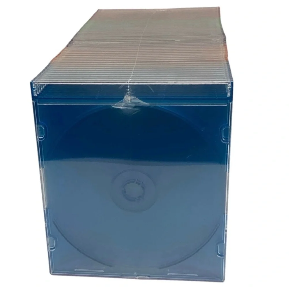 Slim Jewel Cases for CD and DVD’S- Multi-Color (50ct.) (NWOT) - Picture 4 of 4